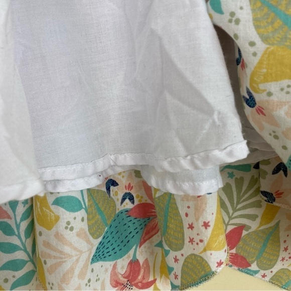 Tommy Bahama Toddler Girls Tropical Floral Sleeveless Dress Handkerchief Hem 2T - Picture 12 of 14